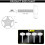 4 Pack Pointed Headboard Fixings - M8 Headboard Bolts, 105 MM with Washers 7