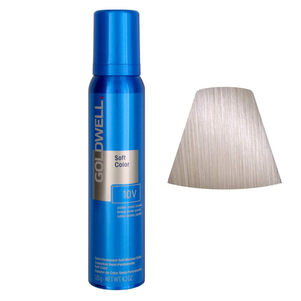 Colorance Soft Color Foam, 10v Pastel Violet Blonde, 4.2 Fl Oz