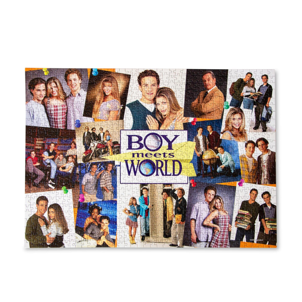 Photos - Jigsaw Puzzle / Mosaic Boy Meets World 1000-Piece Jigsaw Puzzle | Toynk Exclusive