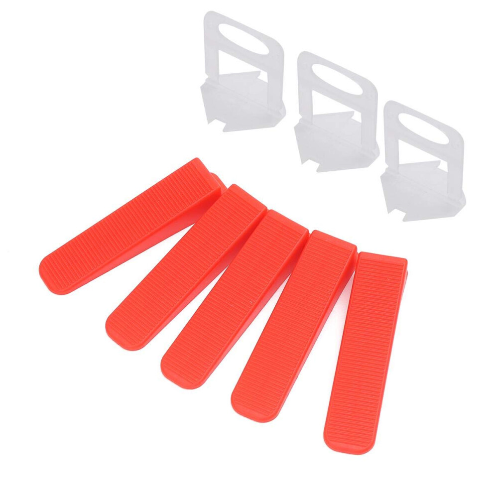 Tile Leveling System 400Pcs Pack 2Mm Levelers Spacers For Building Walls Floors 5060524766702