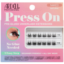 Ardell Press On Lathes Extensiones de pestaas previas a las pestaas-Naked Soft Volume Press en los grupos de pestaas para ropa durante todo el