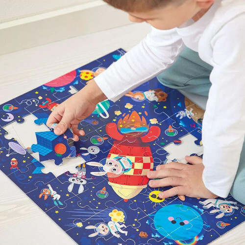 Janod Janod - Puzzle Fusée 54 pcs - JURATOYS 2