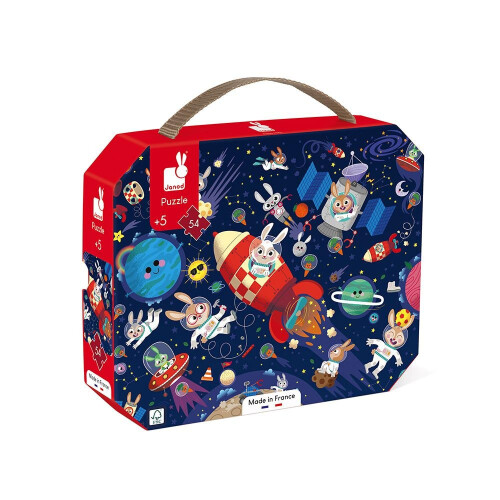 Janod Janod - Puzzle Fusée 54 pcs - JURATOYS