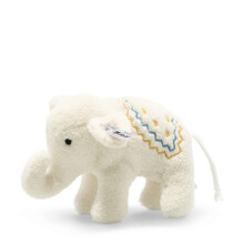 241147 Little Elephant with Rattle, Cream