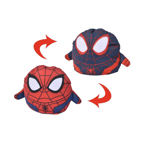 Simba Plüsch-Spider-Man-Maskottchen Flipek, doppelseitig, Miles Morales, zwei in einem 1