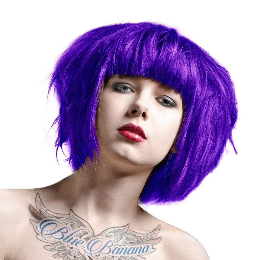 Directions Blue La Riche Semi-Permanent Hair Colour 88Ml Neon
