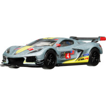 Hot Wheels Cultura auto premium Auto giocattolo da collezione 1:64 Scala Die-Cast Corvette C8 R Gara Day Vehing con pneumatici per ciclisti reali