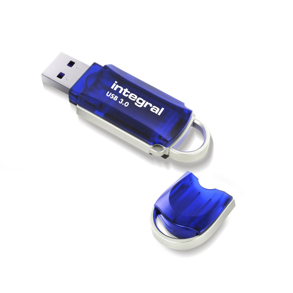 64Gb Usb 3.2 Gen 1 Flash Drive Courier Up To 100Mbs Blue 797045624048