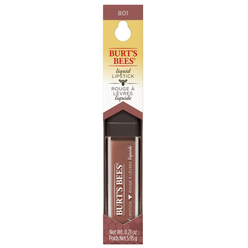 Burt's Bees Moisturising Full Coverage Liquid Lipstick, 5.9 g, Sandy Seas 2
