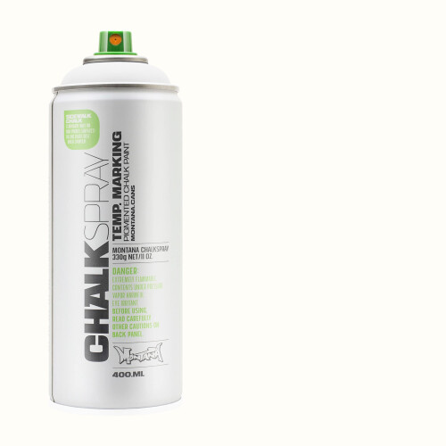 Cans Chalk Spray Paint WHITE Temporary Marking Eco-Friendly 1