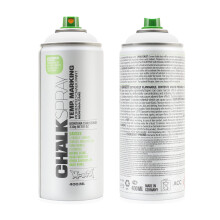 Cans Chalk Spray Paint WHITE Temporary Marking Eco-Friendly