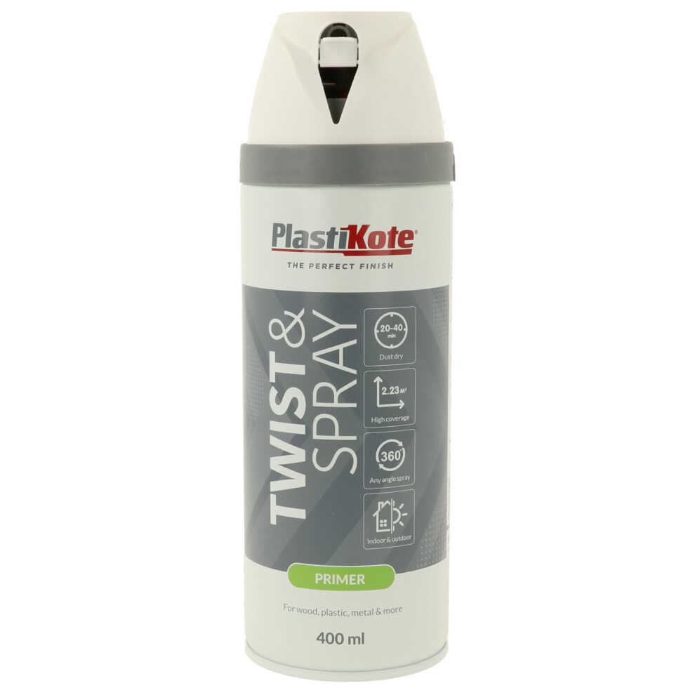 Plastikote Plasti-Kote 25000 400Ml Primer - White