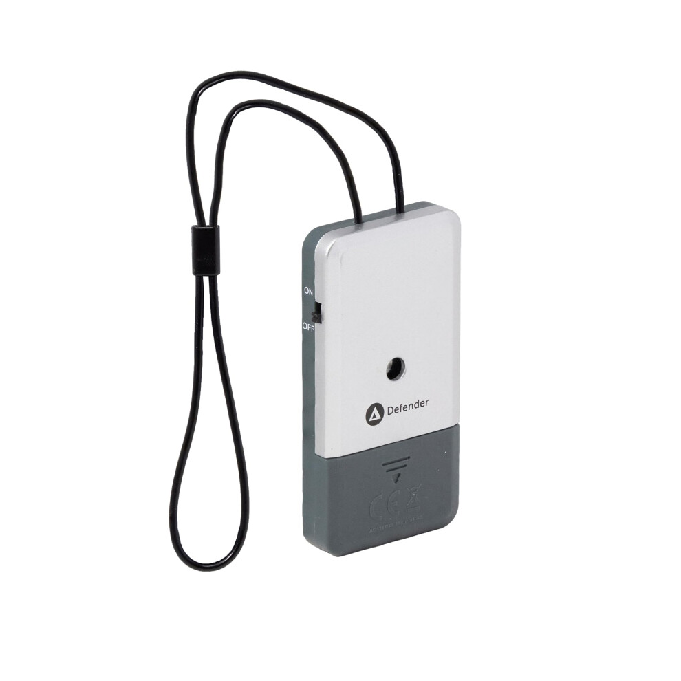 Ultra Slim Door Handle Alarm - Battery Powered Wireless Hanging Wall Mounted Intruder Alarm - Loud 125Db Siren - Police Accredited 5060447642428