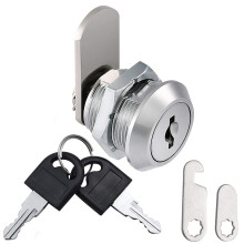 5/8 Inch Security Mailbox Lock, 16mm Letter Post Box Cabinet Drawer Cam Lock, Toolbox Door Cupboard Locks with Keys (1, 16mm)