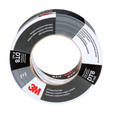 All Purpose Duct Tape DT8, Black, 48 mm x 23 m, 0.2 mm, Individually Wrapped