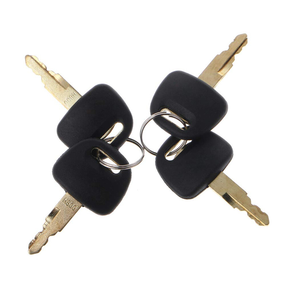 4Pcs Excavator Ignition Keys For Hitachi & Hitachi Zax Grab Bu0028 7439450420589
