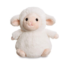 Aurora, 61399, Iris Lamb 7In, Soft Toy, White - Plush Soft Toy