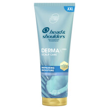 Head & Shoulders DermaXPro Repairing Moisture Lightweight Conditioner 350ml with Coconut Oil and Ceramide Complex for Dry Scalp. Helps Reinforce Skin