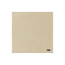(Yellow N) camping kit Khaki Picnic Barbecue Fireproof Cloth Glass Fiber Flame-retardant Cloth Insulation Mat S