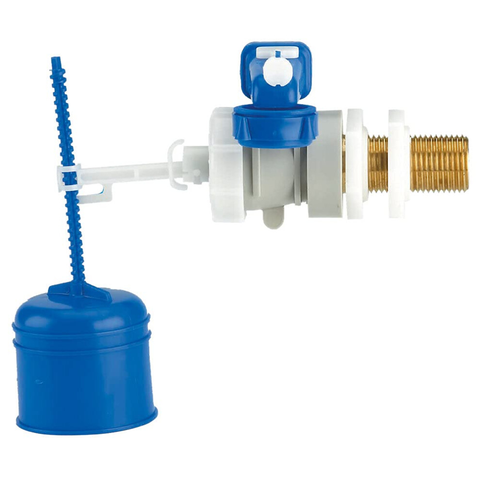 Professional Dudley Hydroflo Equilibrium Float Valve With Brass Tail Side Entry Inlet Valve 1/2Â Bsp 5055639120464