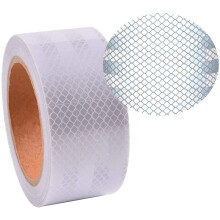 Reflective Tape, 10M*5cm Waterproof Reflective Tape, Self-Adhesive Safety Tape for Car Truck Motorcycle Boat Trailer Camper Balance Baby Strollers