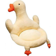 Goose plush cushion, office chair, sofa, car, chair, warm and comfortable plush cushion, waist and buttocks