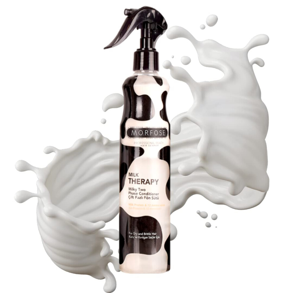 Morfose White 2 Phase Milk Therapy Hair Conditioner 400 Ml