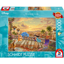 Puzzle 1000 pezzi - SCHMIDT SPIELE - Thomas Kinkade Studios - Disney - Jasmine che danza nella luce del sole del deserto - 1000 pezzi