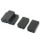Sourcingmap 5pcs Waterproof Plastic Electric Project Case Junction Box 55x35x15mm 1