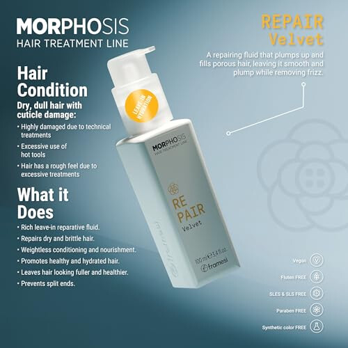 Framesi Morphosis Repair Velvet 100 ml 2