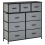 Homcom HOMCOM 9 Drawers Storage Chest Dresser Organizer Unit w/ Foldable Bin 9