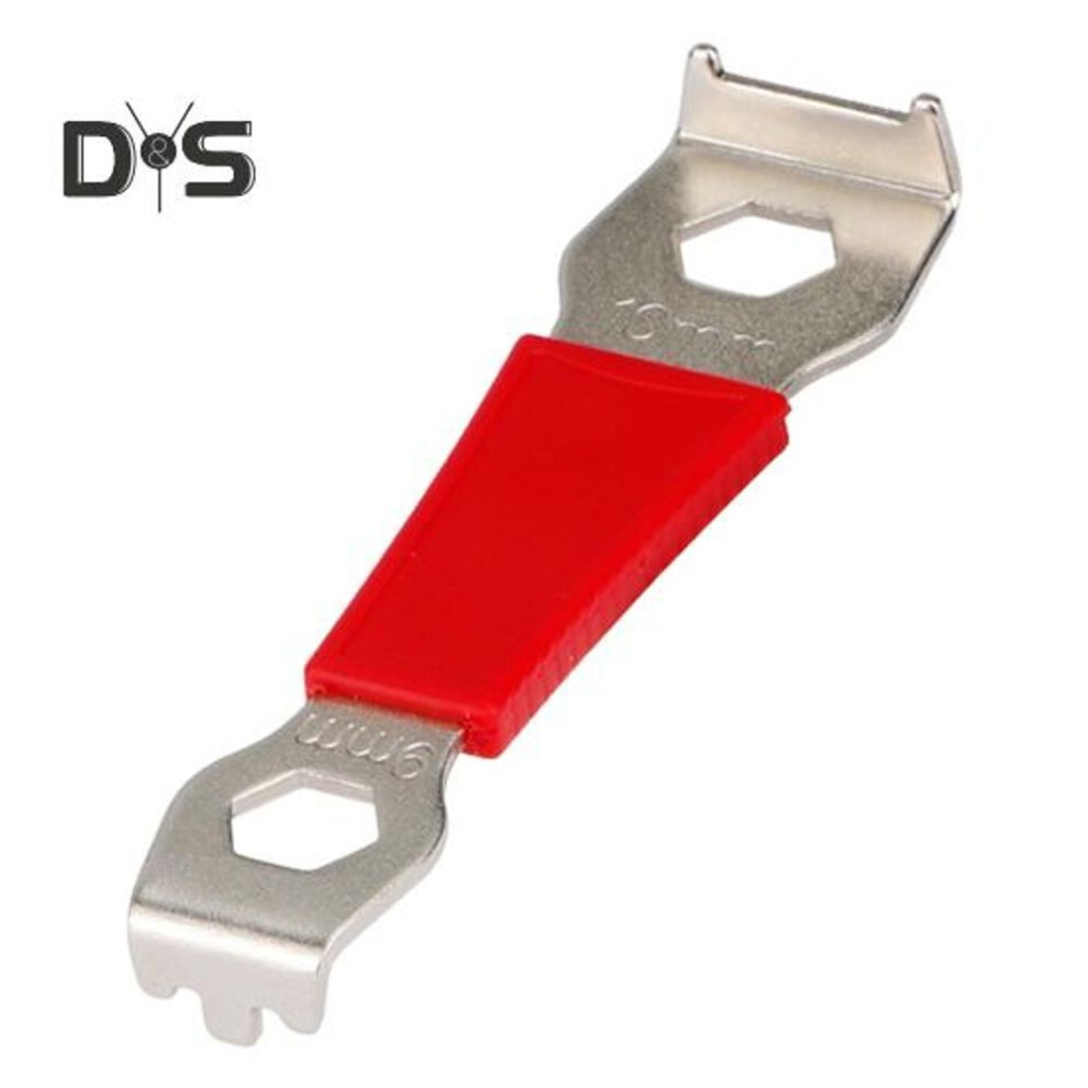 Bike Chainring Nut Wrench MTB Road Mountain Bicycle 9/10MM Hex Fixed Wrench Chainring Bolt Spanner Removal Tools Bike Repair Accessories
