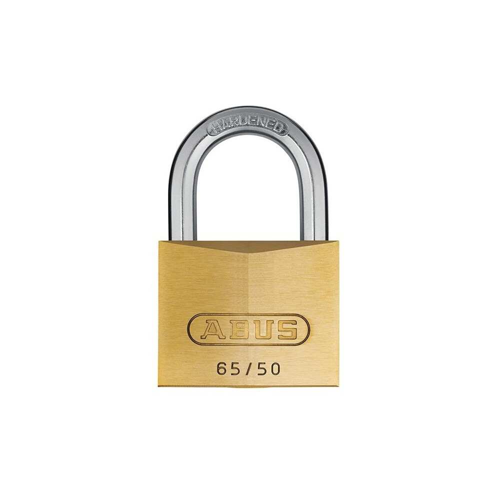 Abus Mechanical 65 Series Brass Padlock