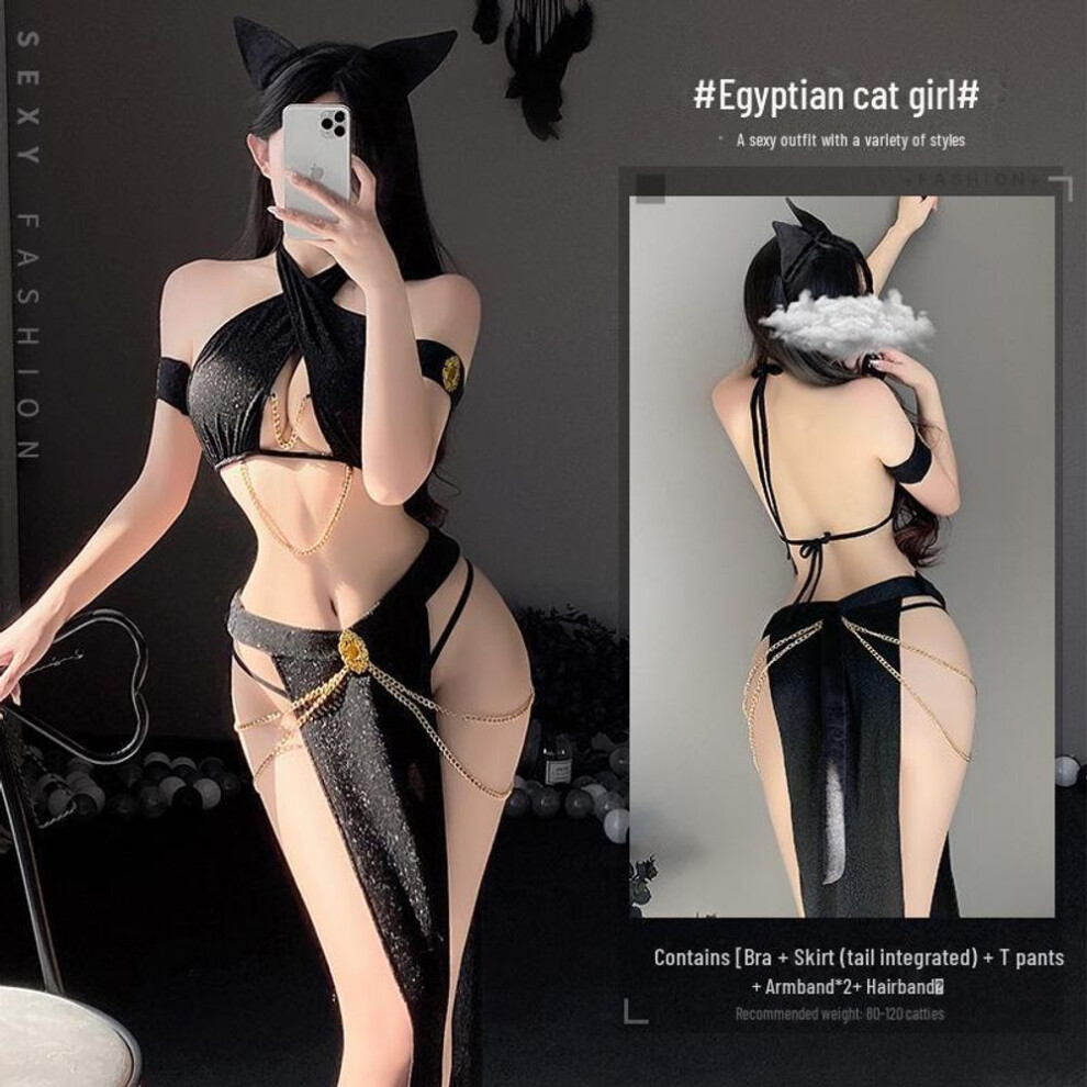 Manyan Sexy Egyptian Cat Girl Lingerie - Queen Style 8764