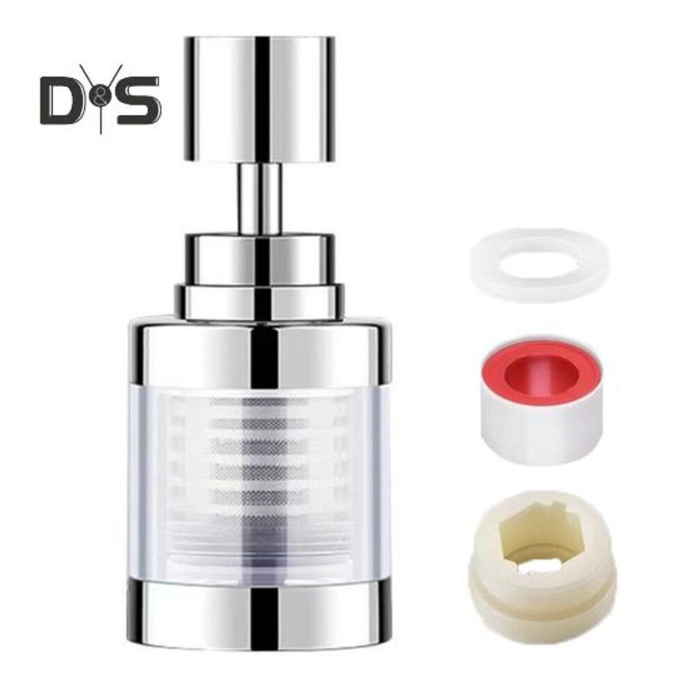 (as the picture, 1pc) 1/2 Pcs Faucet Water Filter 360 Degree Rotating Removes Chlorine Heavy Metals High-temperature Resistant Anti-splash Boost Functions Home Kitchens