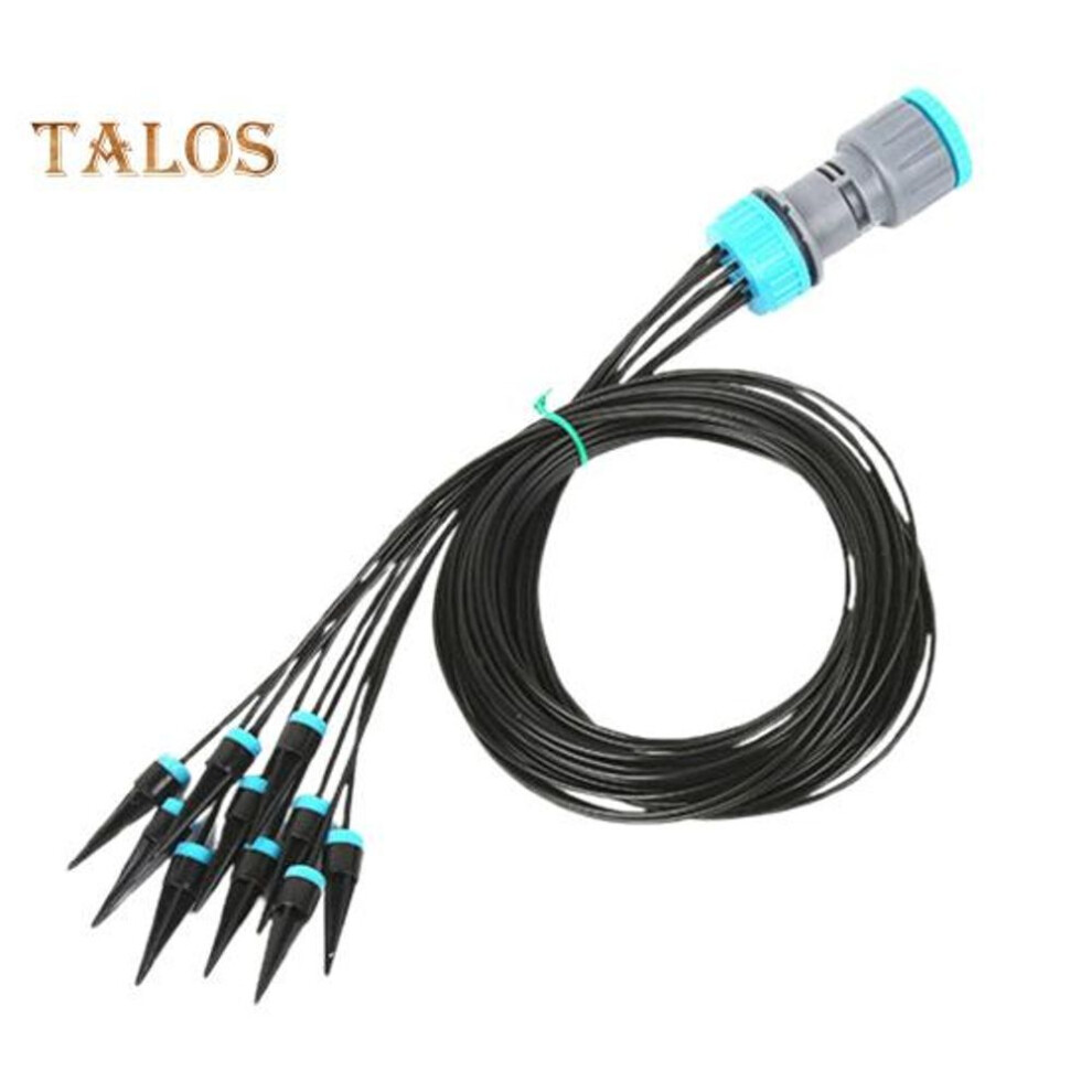 Drip Irrigation Kit 10 Dripping Head Plant Watering System Automatic Drip Irrigation Device for Garden Lawn Potted Plants Succulents Flowers