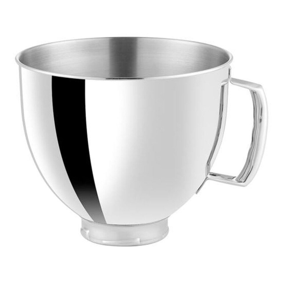 Stainless Steel Mixing Bowl For Kitchenaid Tilt-head Stand Mixers 4.5-5 Quart Large Capacity Stainless Steel Bowl For Cake Batter