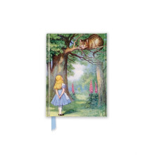 John Tenniel Alice and the Cheshire Cat Foiled Pocket Journal by Creat