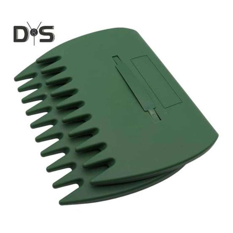 (army green) 1 Pair Leaf Scoops Hand Rakes Leaf Grabber Collector Light-weight Leaf Scoop With Jagged Teeth For Picking Up Leaves Twigs Grass
