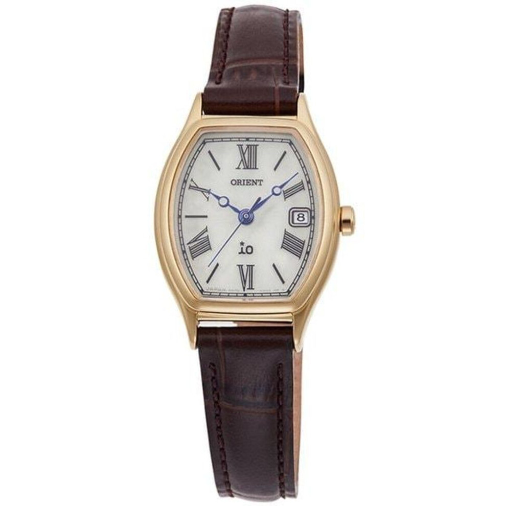 ORIENT Women's RN-WG0013S (iO NATURAL&PLAIN) Toneau Watch Stainless *Pink Gold Plate Analog