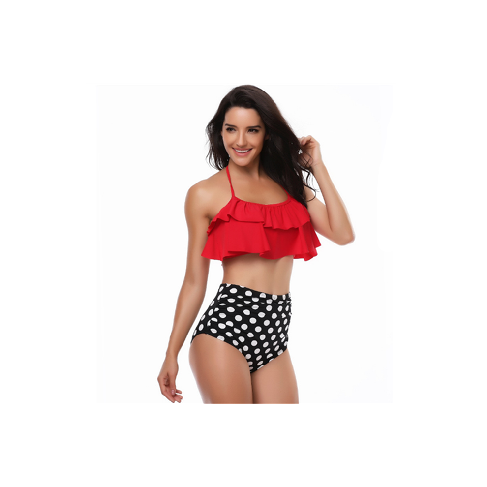 (M) Maillot de bain sexy pour femme avec motif imprimé - 3 Xl