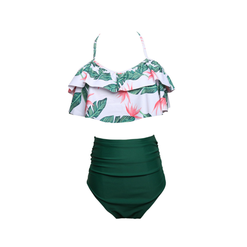 (M) Maillot de bain sexy pour femme avec motif imprimé - 5 Xl