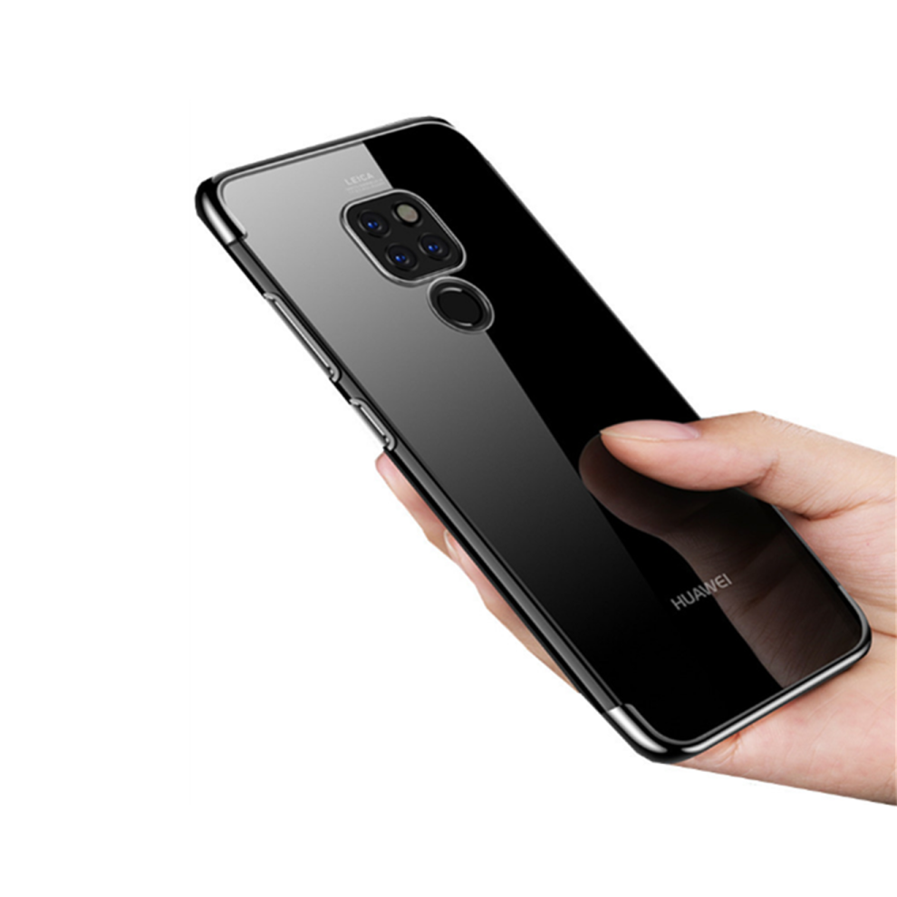 Couverture souple transparente en Tpu, coque transparente Ultra fine pour Huawei noir Huawei P9Lite