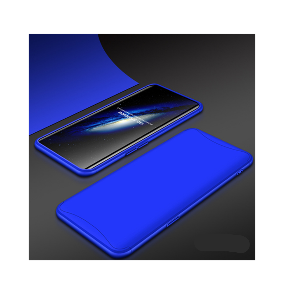 Coque antichoc ultra fine en plastique mat avec bouclier givré pour Oppo Blue A79