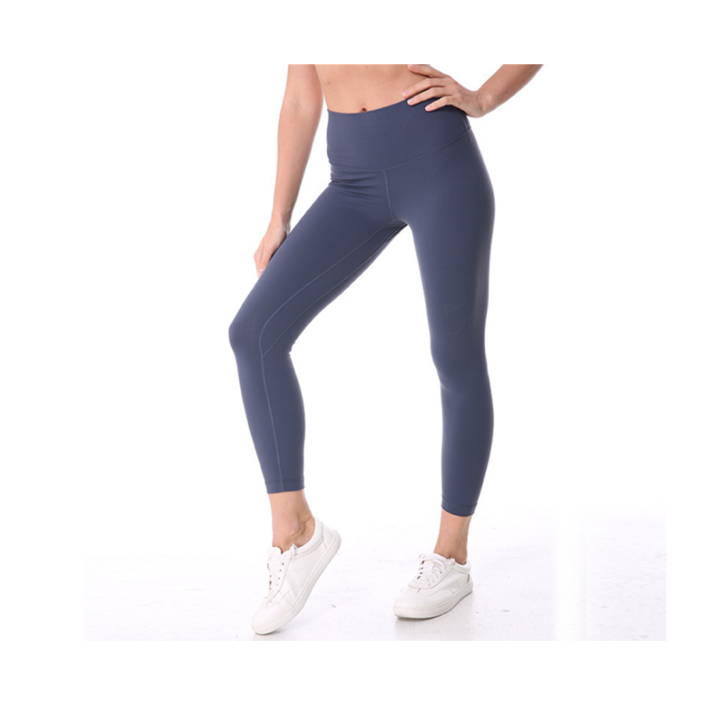 Pantalon de yoga taille haute pour femme, legging de yoga extensible, gris, 10