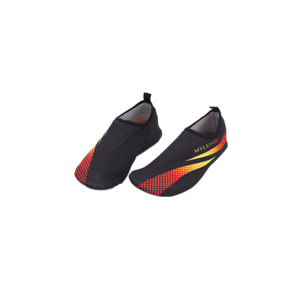 (2XL) Chaussures d'eau à séchage rapide, pieds nus, chaussettes aquatiques, plage, natation, yoga, rouge, Xl
