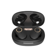 K2 Bluetooth-Headset, kabellos, TWS, digitales Display, On-Ear, geringe Latenz, In-Ear-Sport-Headset, Schwarz
