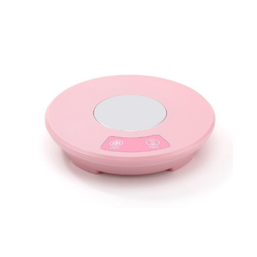 Fast Heating Pad Refrigeration Ice Coaster Mini Car Κοιτώνας Γραφείο Ψύξης Θέρμανση-Ροζ