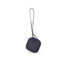 Kopfhörer-Schutzhülle, Crazy Horse-Leder, kabellose Bluetooth-Kopfhörer, Ledertasche für Powerbeats Pro, Blau