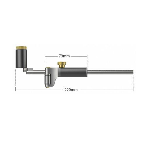 Woodworking Dual-purpose Linear Arc Scribe Multi-function Scribing Tool Contour Gauge Liner 1